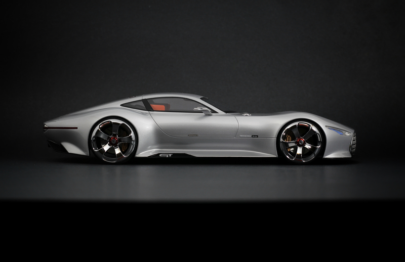 Illustration for article titled Pinnacle Piece: Mercedes-Benz AMG Vision Gran Turismo from Model 777